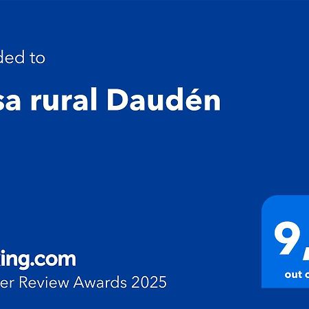 Casa Rural Dauden カンタビエハ エクステリア 写真